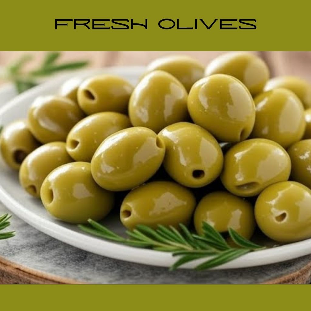 Fresh olives from Olive Pures for cooking, salads, appetizers, and snacking.