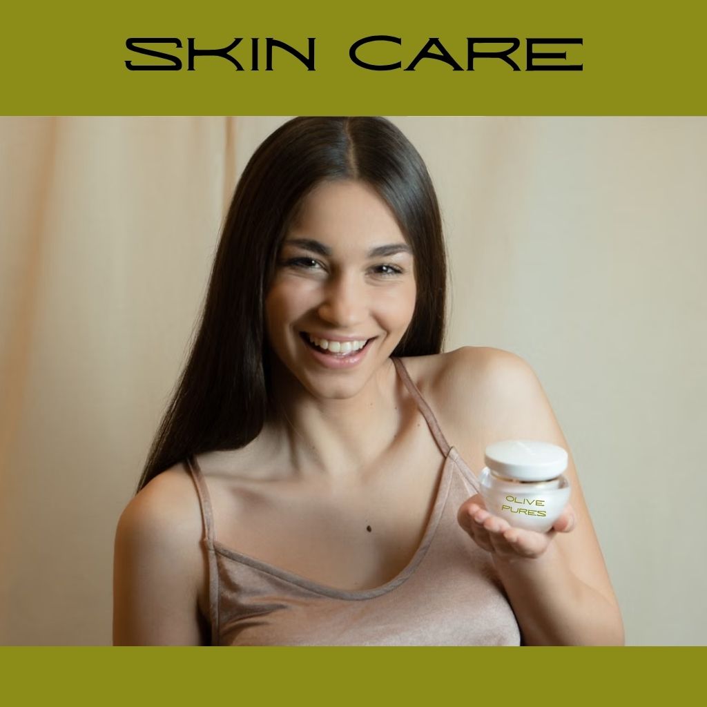 Olive Pures skin care products for everyday personal care and skin care routines.