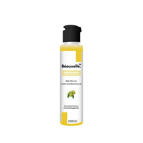 Olive Pures Hair Nourishing Oil 100 mL with olive oil, castor oil, and rosemary oil