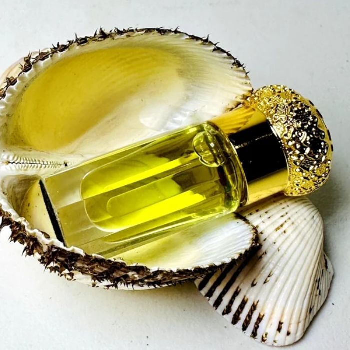 Olive Pures Olive Itar liquid perfume oil infused with olive extracts