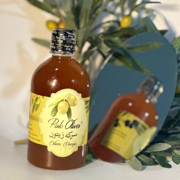 Olive Pures Olive Vinegar 500 mL for salad dressings, marinades, sauces, and everyday meals