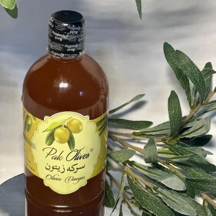 Olive Pures Olive Vinegar 500 mL for salad dressings, marinades, sauces, and everyday meals