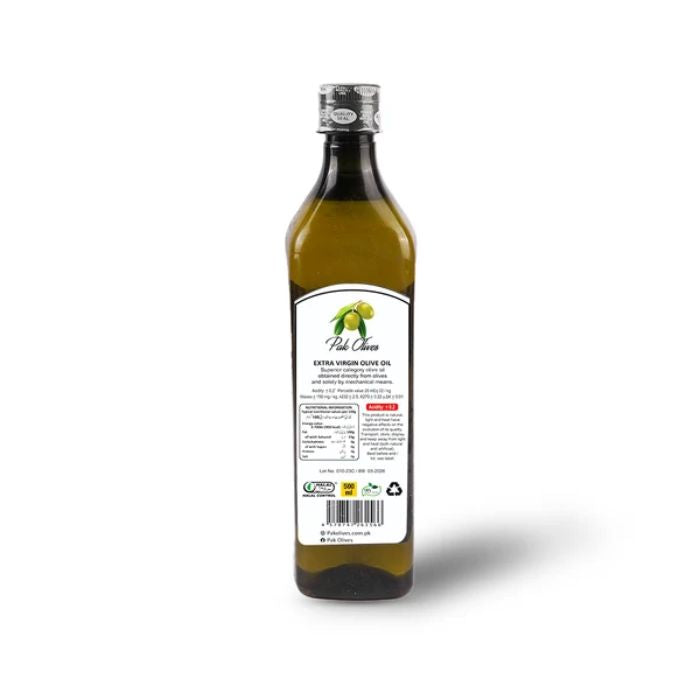 Olive Pures Organic Extra Virgin Olive Oil available in 250 mL, 500 mL, and 1 Liter sizes